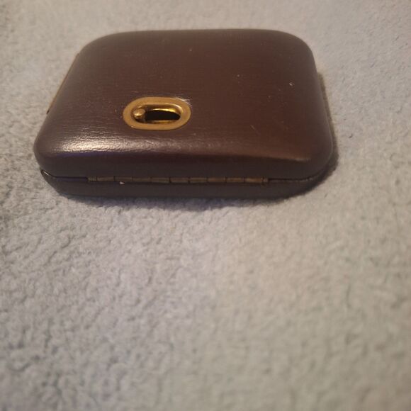 Vintage Buxton Brown Leather Key-Tainer with Flashlight and Bulb - Picture 3 of 7